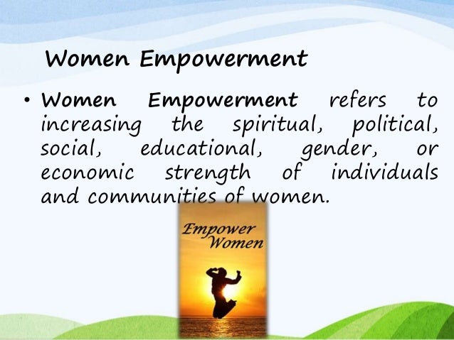 Women Empowerment