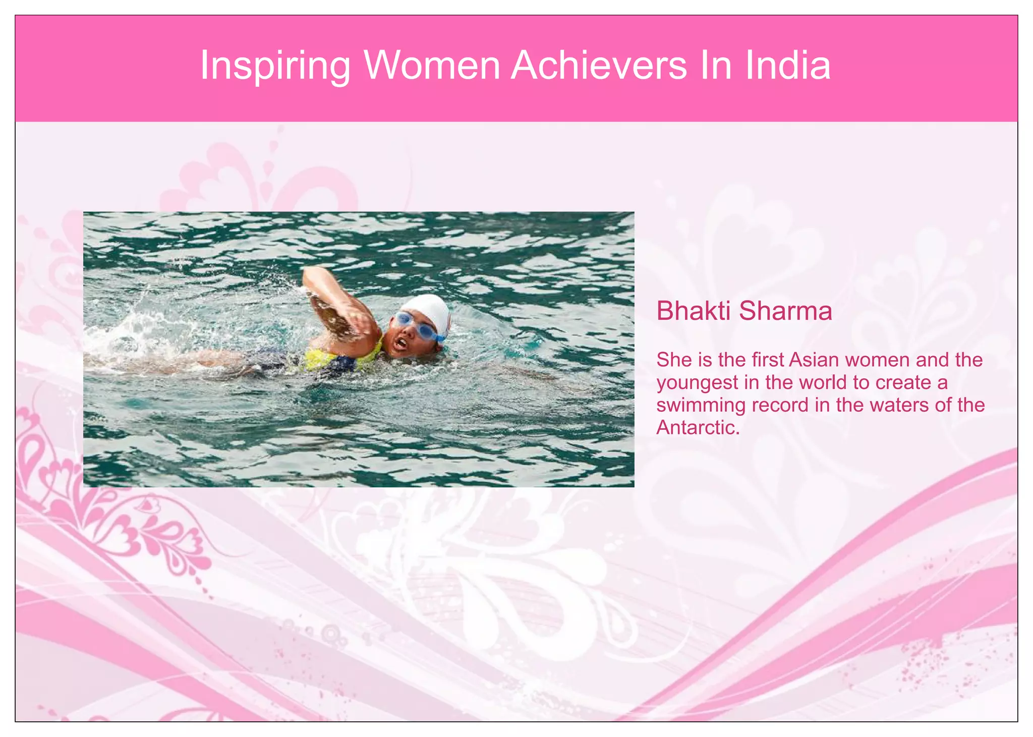 Inspiring Women Achievers In India | PDF