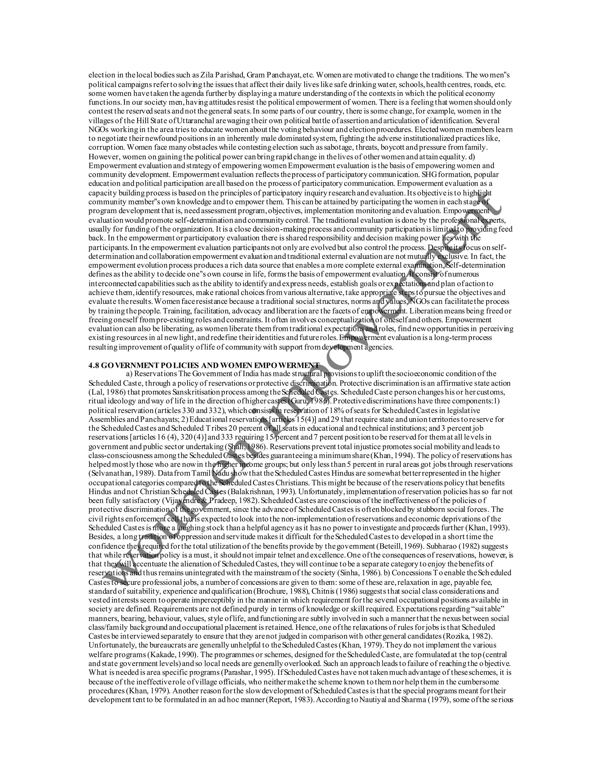 Women empowerment | PDF 