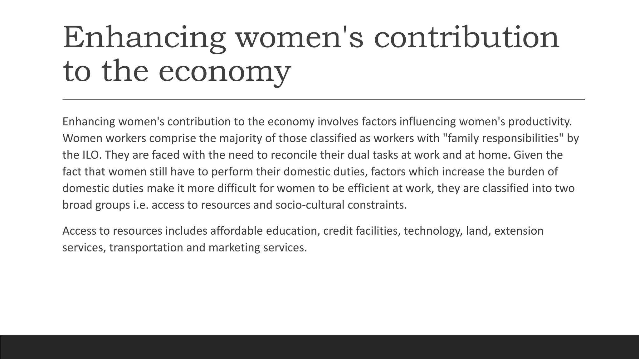 Women empowerment unit-iii- Problems and Challenges in india | PPTX