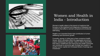 Women empowerment unit-iii- Problems and Challenges in india | PPTX