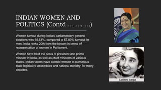 Women empowerment unit-iii- Problems and Challenges in india | PPTX