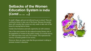 Women empowerment unit-iii- Problems and Challenges in india | PPTX