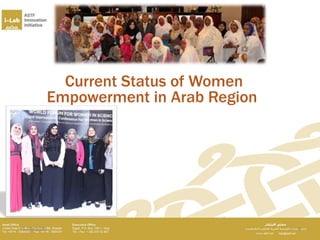 Women empowerment in arab world | PPTX
