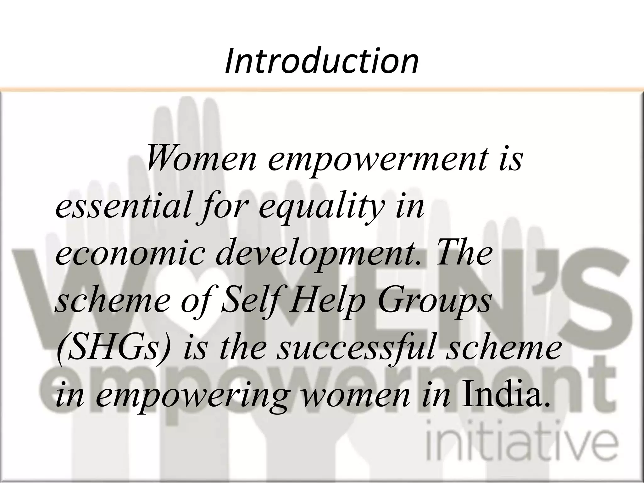 Women empowerment in india | PPTX