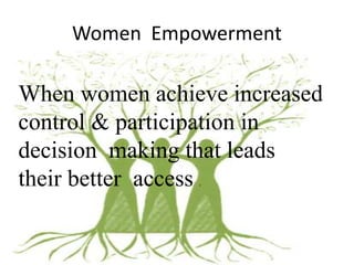 Women empowerment in india | PPTX