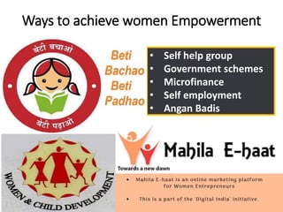 Women empowerment in india | PPTX