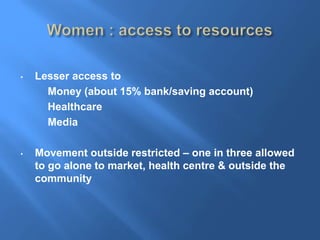 Women empowerment in post independence india | PPTX