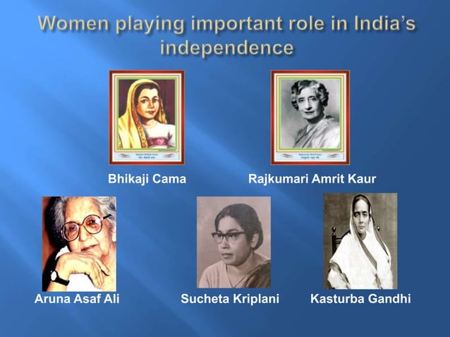 Women empowerment in post independence india | PPTX