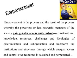 Women empowerment through distance education | PPT