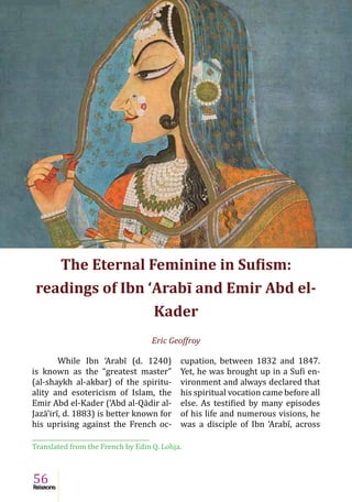 Women and the feminine