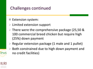 Womens group-based pullet supply business development in selected kebeles of Dale Pilot Learning Woreda, Ethiopia
