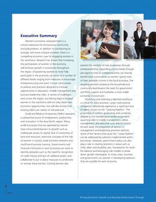Economic Empowerment and Inclusion of Women in APEC Economies | PDF