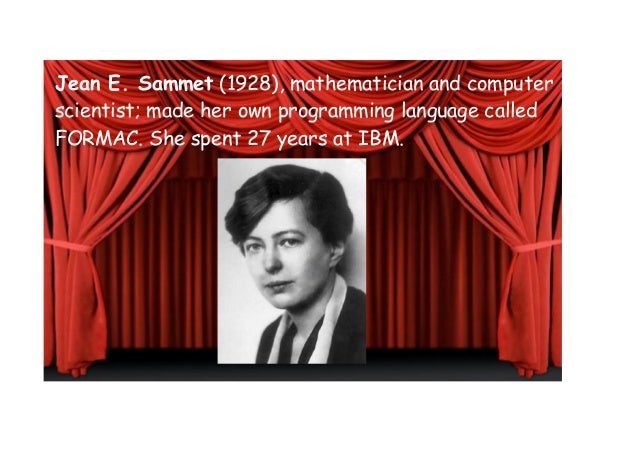 Sammet Computer. Man Women in computer_science