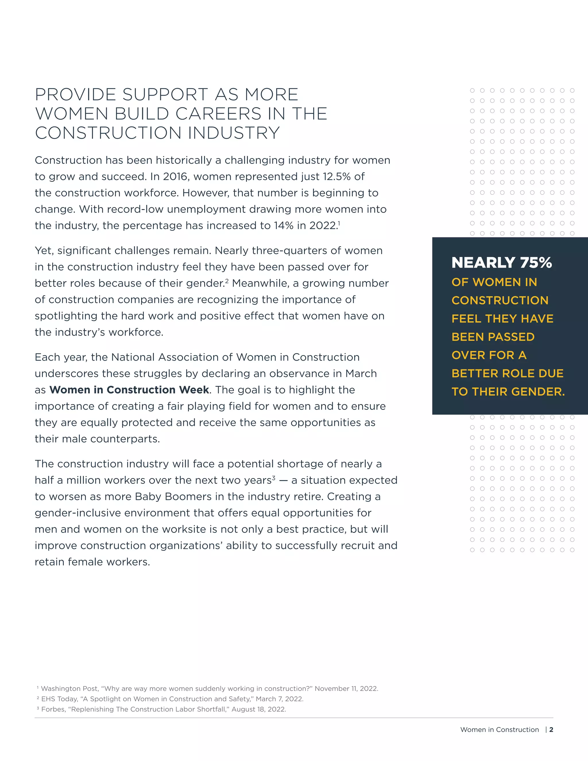 Women in Construction | PDF