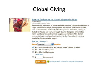 Global Giving
 