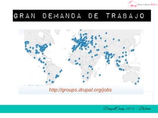 Gran demanda de trabajo 
 