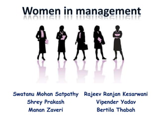 Women in management,[object Object]