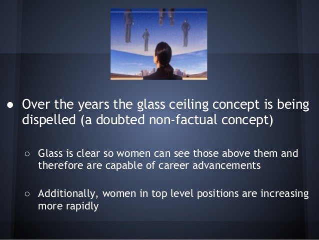 The Glass Ceiling Top Issues Of Women In Management
