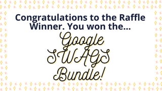 Swag Raffle ROAR - Diversity in Tech | PDF