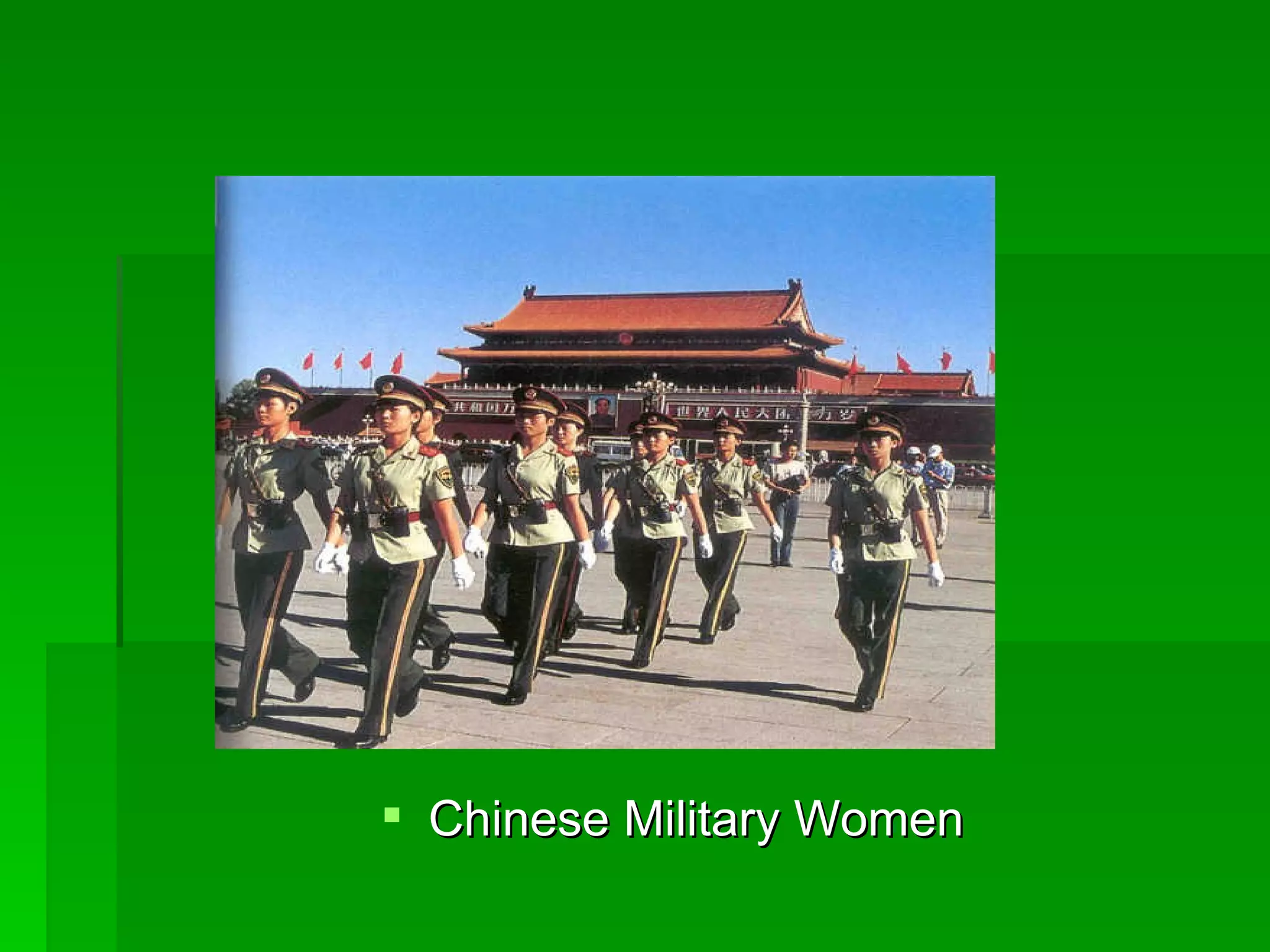 Women in the military | PPT