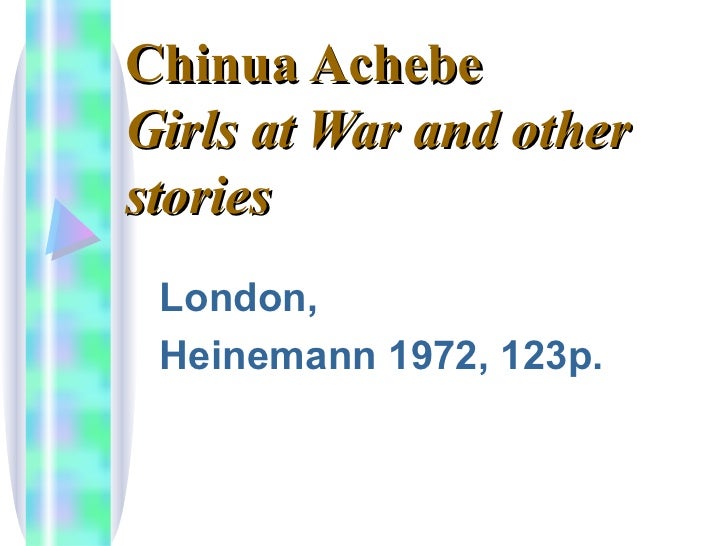 Chinua achebe's short story 