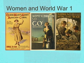 Women and World War 1
 