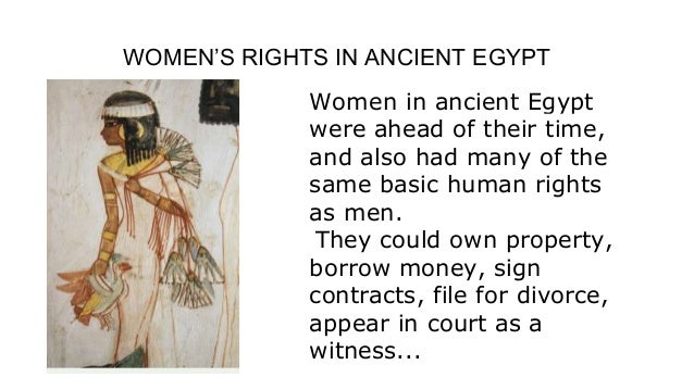 Women Of Ancient Egypt