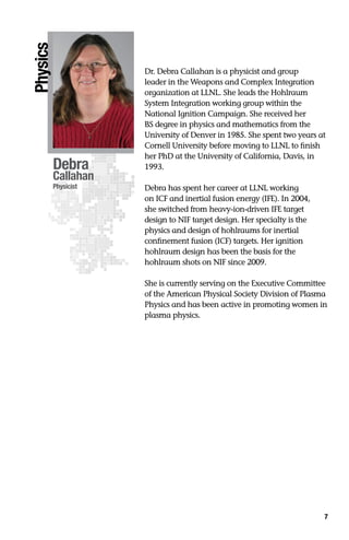 Meet some of the Women of NIF | PDF