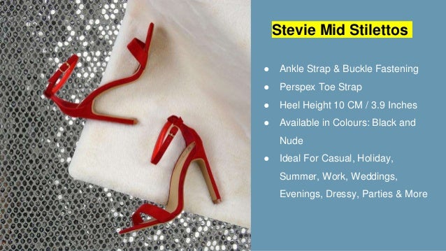 perspex heels 3 inch