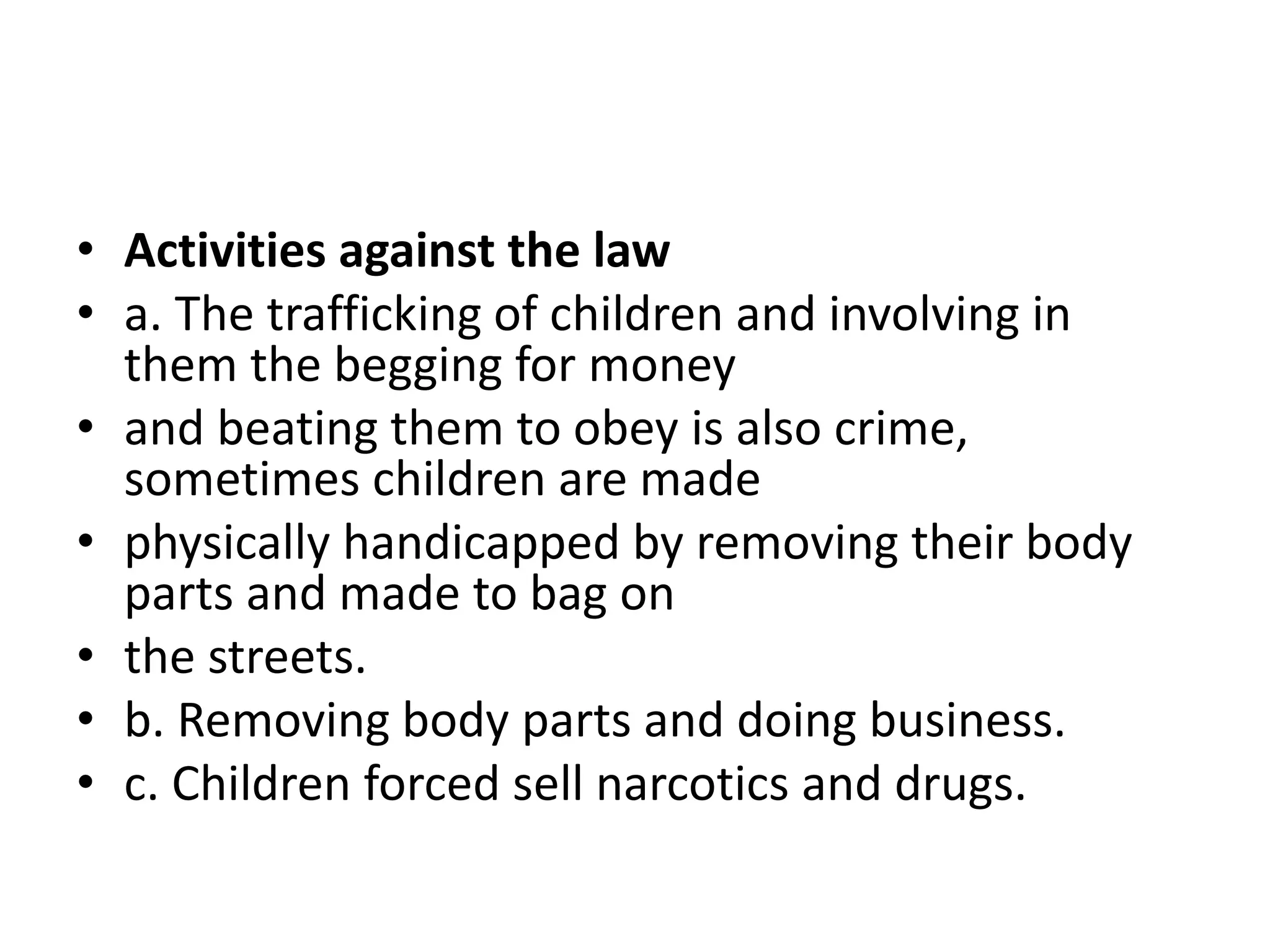 Women protection acts