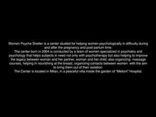women psyche shelter
