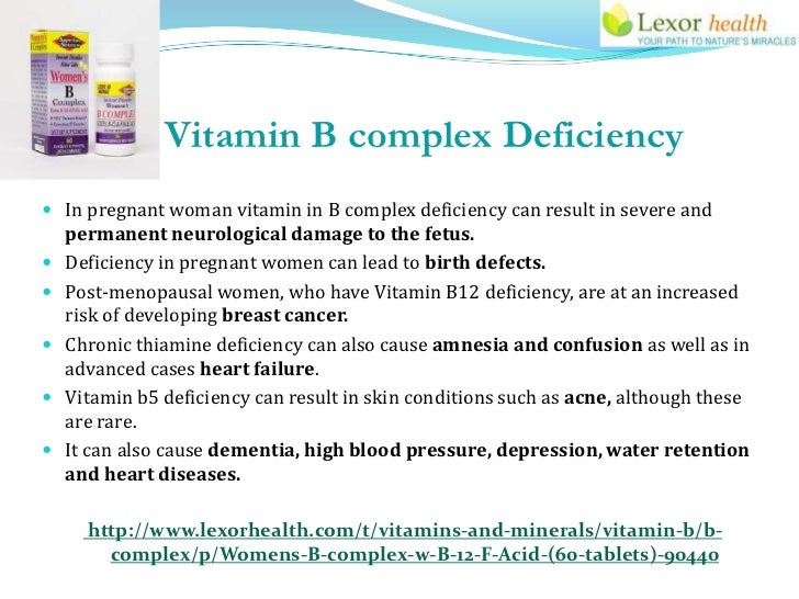 Womens B Complex Supplements Lexor Health