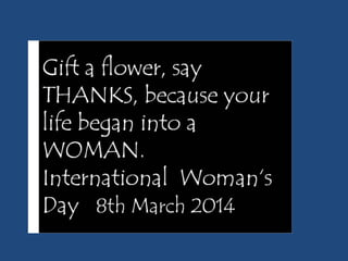 Women's day 2014