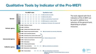 Women’s Empowerment in Fisheries and Aquaculture Index (WEFI): Guidance Notes