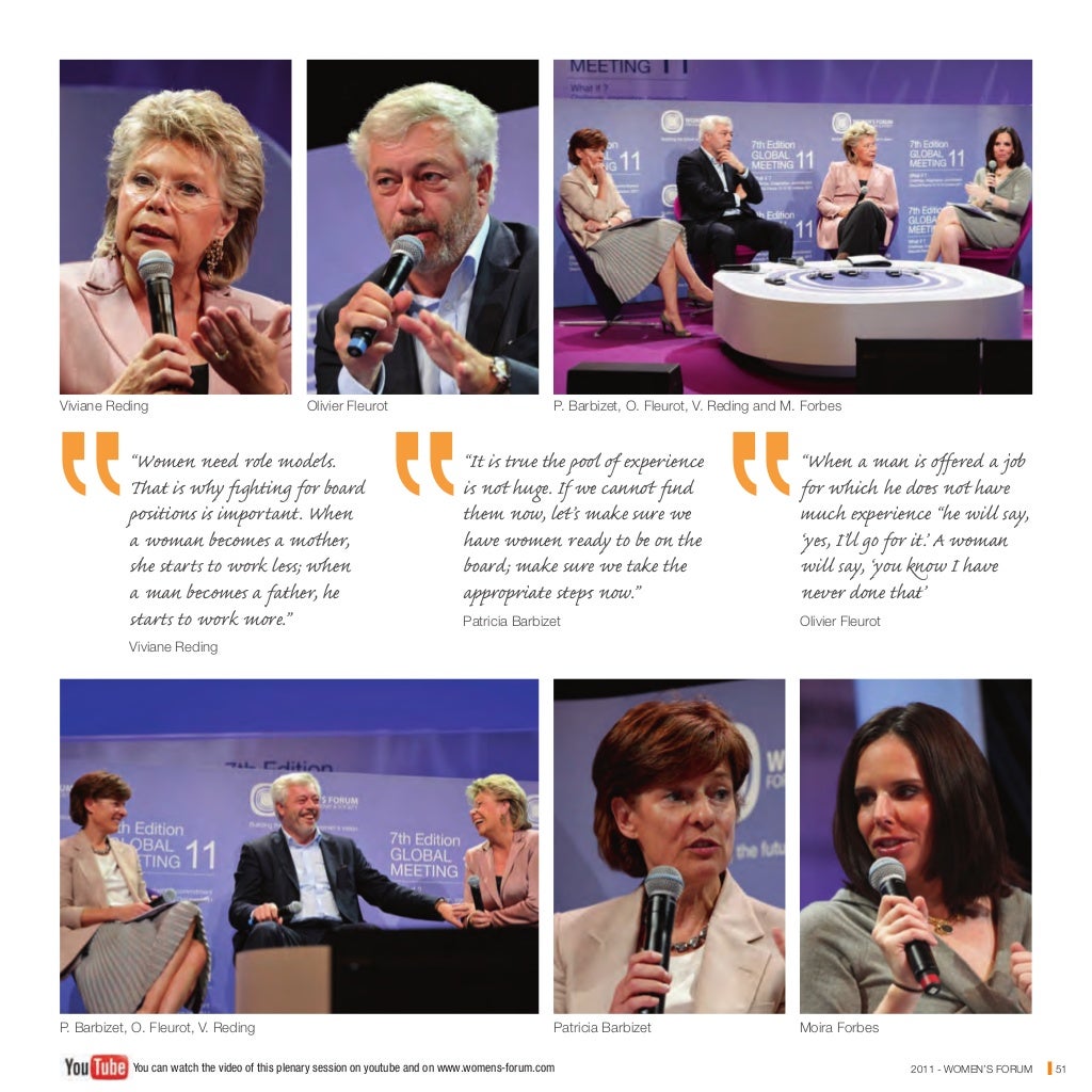 Women's Forum Global Meeting 2011 Best Of Book (Part 1)