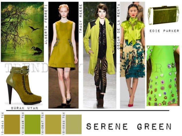 Womens Fall Winter 2014 Color Report