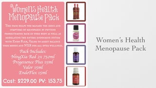 Women’s Health
Menopause Pack
 