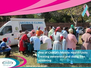 Womens Health - CANSA Breast Cancer info 2013