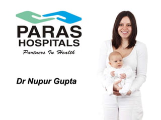 1Copyright © 2014 Paras Hospitals. All rights reserved. 1
Dr Nupur Gupta
 