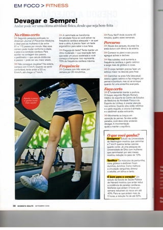 Womens Health Setembro 2009