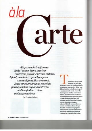 Womens Health Setembro 2009