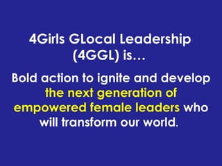 Women’s INpowerment: The First-ever Global Survey to Hear Voice, Value and Vision of Today’s Young Women - Voices 2015