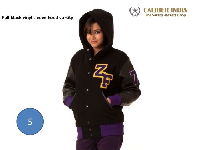 women's varsity jacket with hood