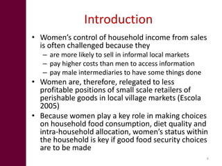 Women’s participation in the dairy value chain in Tanzania and Kenya