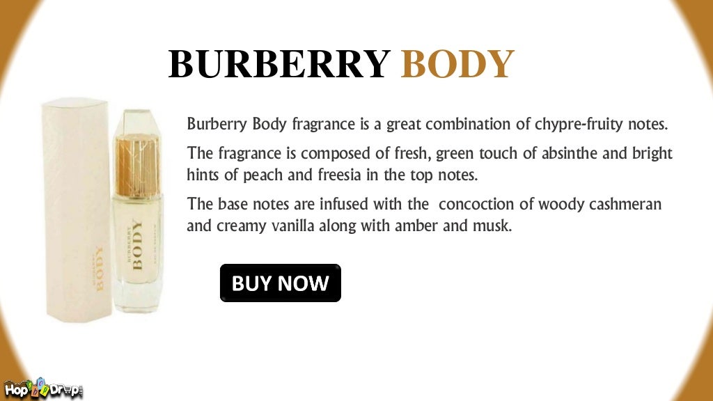 burberry body notes