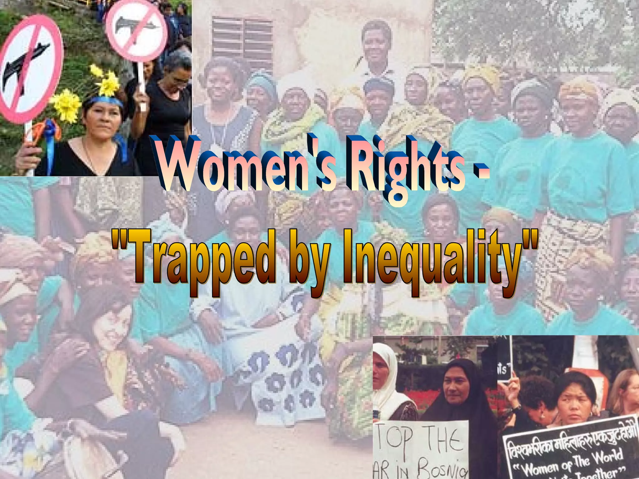Women's rights presentation | PPT