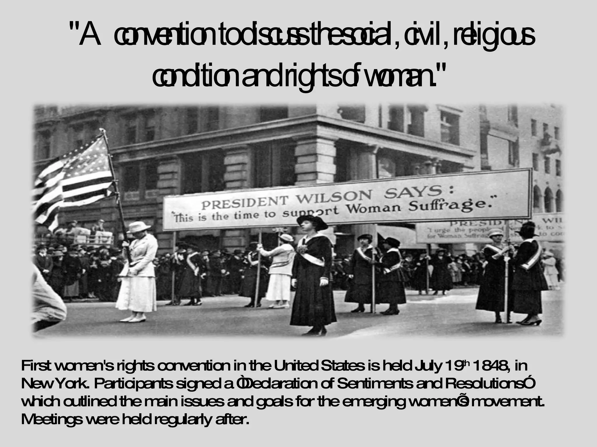 Women’s suffrage movement | PPT