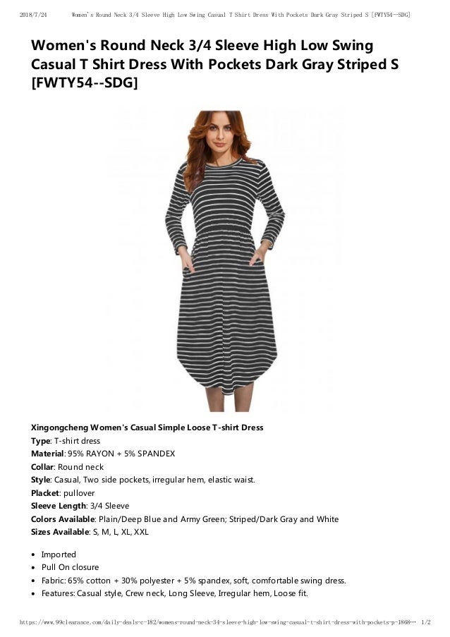 warehouse stripe t shirt dress