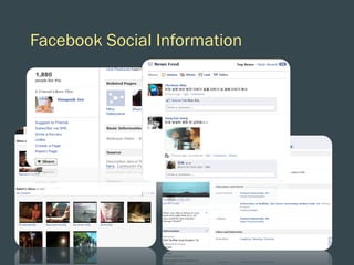 Facebook Social Information

 